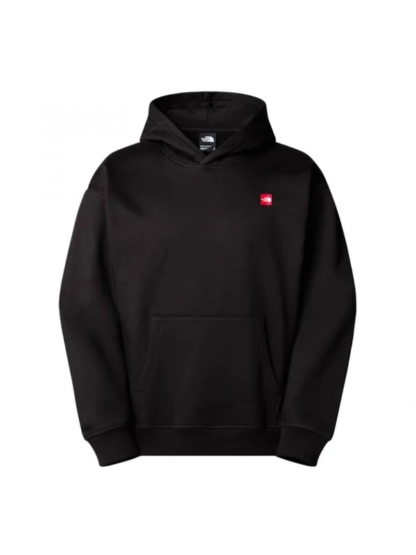 The North Face Unisex Axys Oversized Hooded Sweatshirt, Tnf Black, M