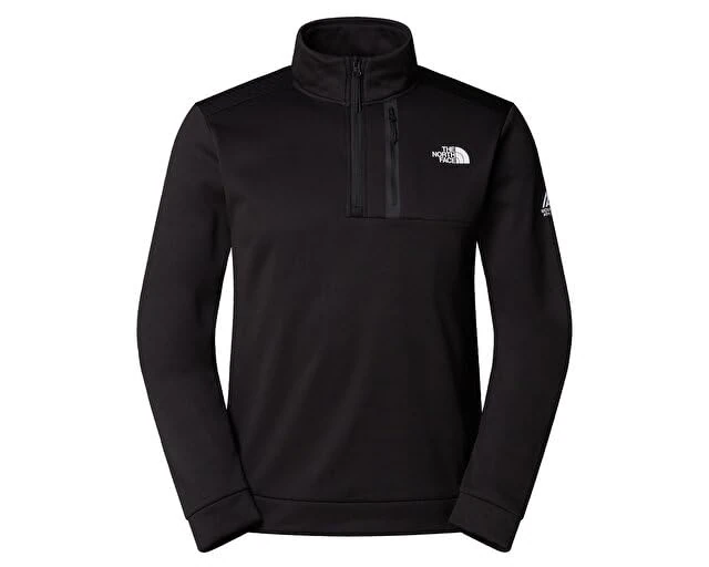 The North Face Men's Mountain Athletics Fleece 1/4 Zip Long Sleeve top, TNF Black, L