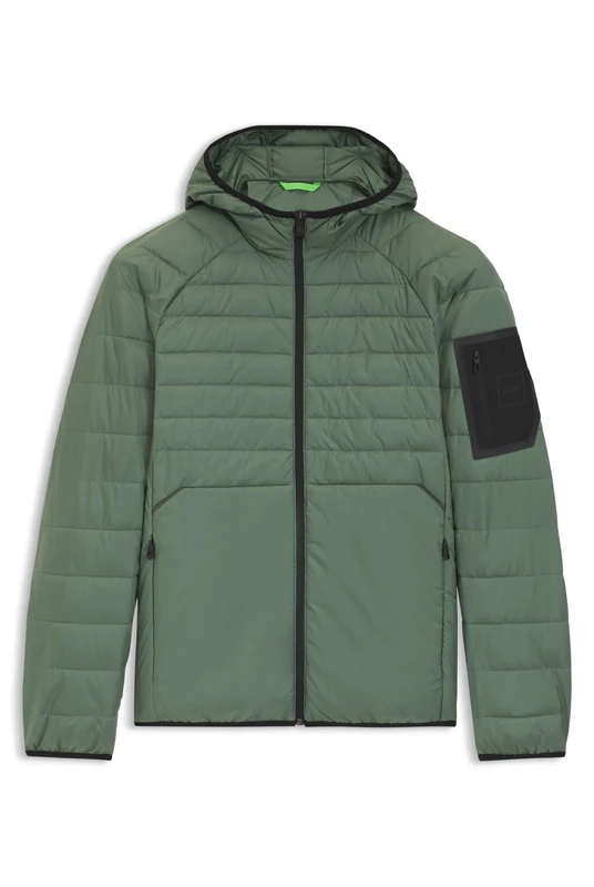 BOSS Men's Ow_urbanex Jt Hd Outerwear Jacket, Open Green, S
