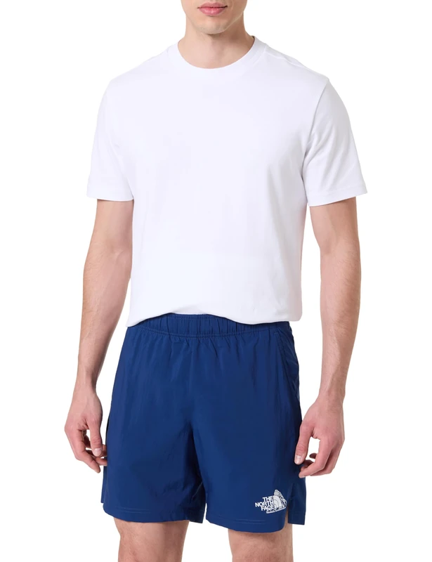 The North Face Men's 24/7 7In Graphic Reg Shorts, Estate Blue, XL