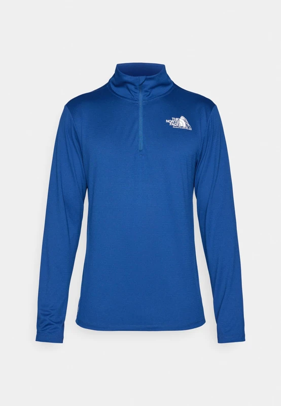 The North Face Men's 24/7 1/4 Zip Graphic T-Shirt Estate Blue XXL