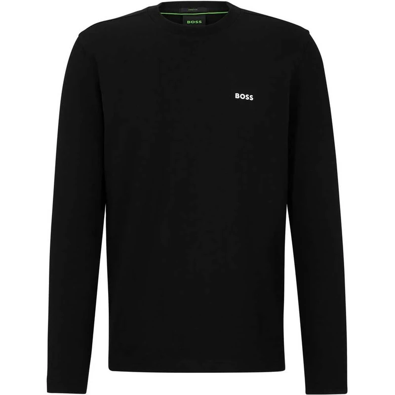 BOSS Men's Long T-Shirt, Open Green, L