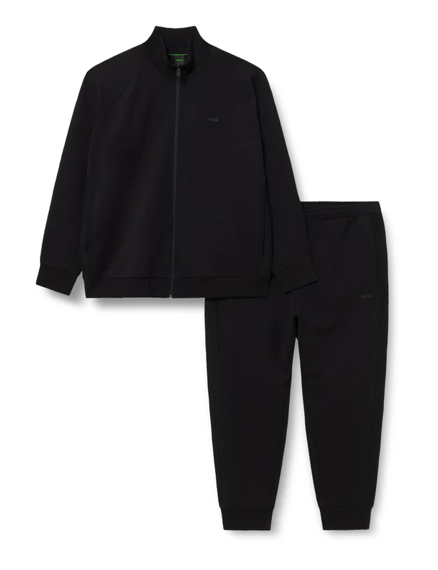 BOSS Tracksuit Set, Black 001, 4XL