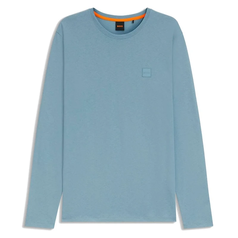 BOSS Men's Tacks T-Shirt, Light/Pastel Blue, XS