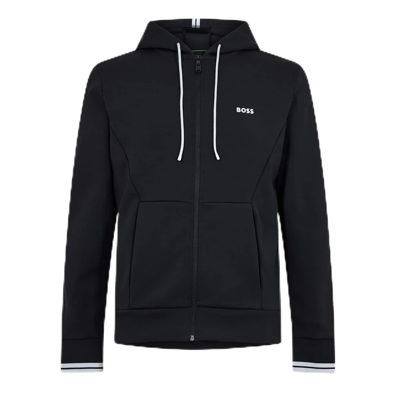 BOSS Mens Hoodie Long Sleeve Black S