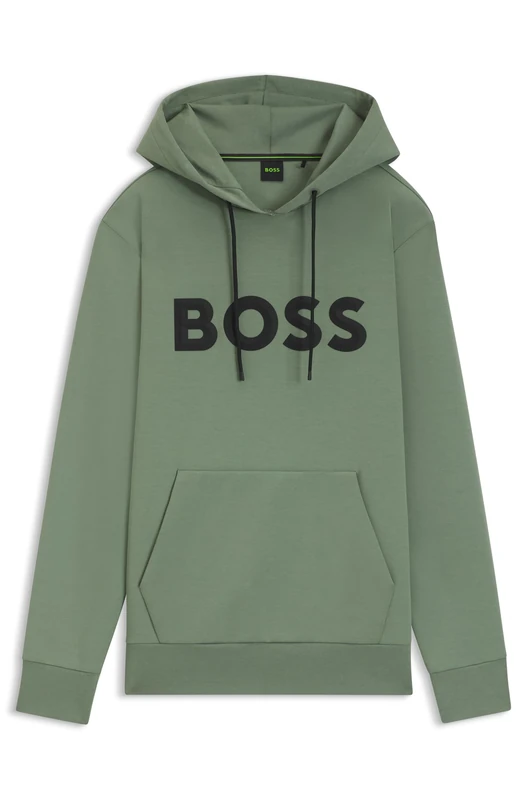BOSS Soody Zone Open Green 358 Sweatshirt - Size S