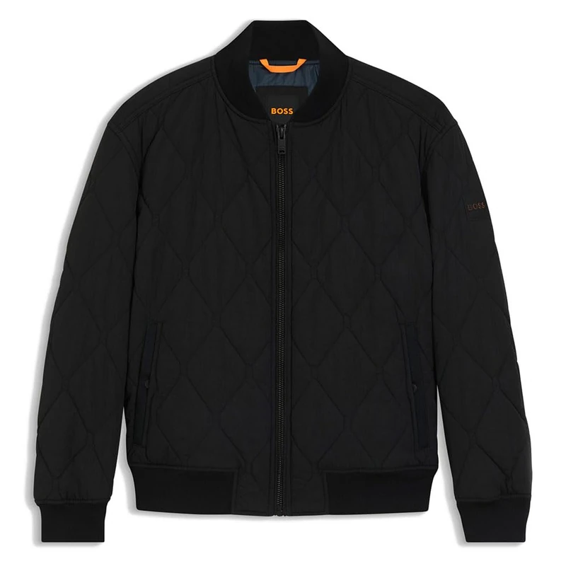 BOSS Men's Osnape Outerwear Jacket, Black, 38