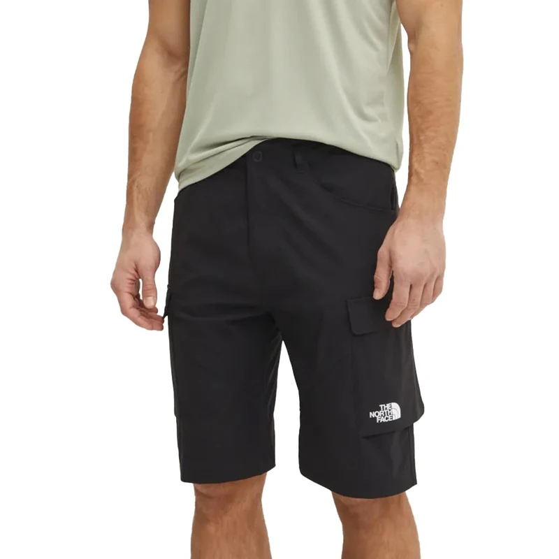 The North Face Men's Exploration Cargo Reg Shorts, TNF Black, 34
