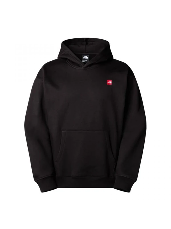 The North Face Unisex Axys Oversized Hooded Sweatshirt, Tnf Black, XS