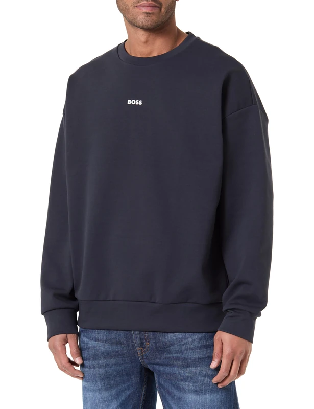 BOSS Men's Stenson Sweatshirt - Dark Blue - 3XL
