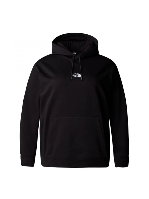 The North Face Women's Plus Essential Relaxed Hooded Sweatshirt, Tnf Black, 24/26