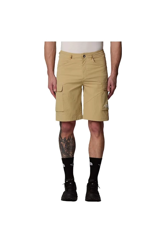 The North Face Men's Exploration Cargo Reg Shorts, Khaki Stone, 36