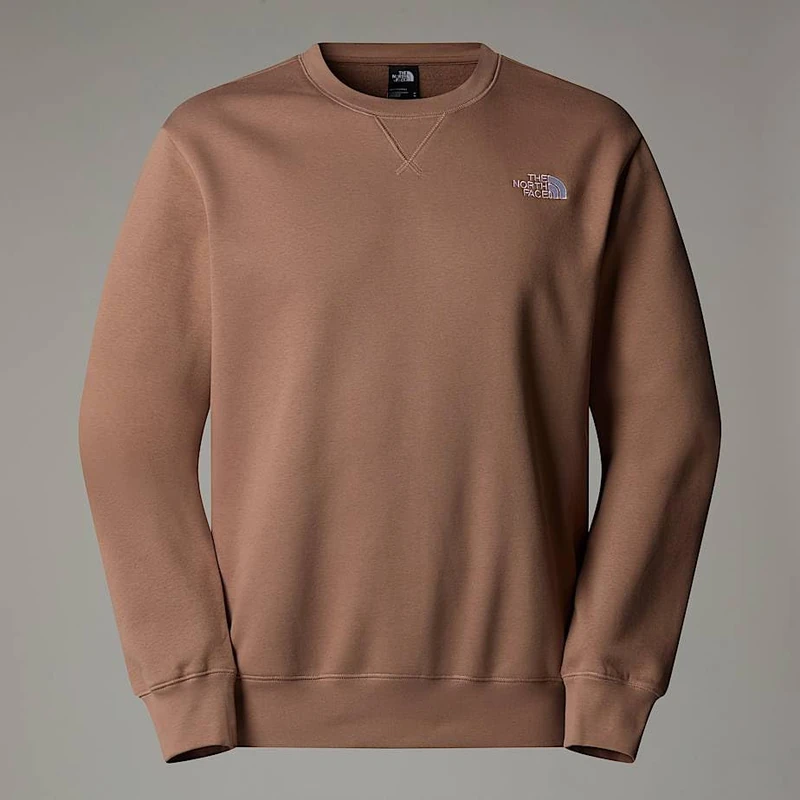 The North Face Men's Essential Relaxed Crew Sweatshirt Latte XL