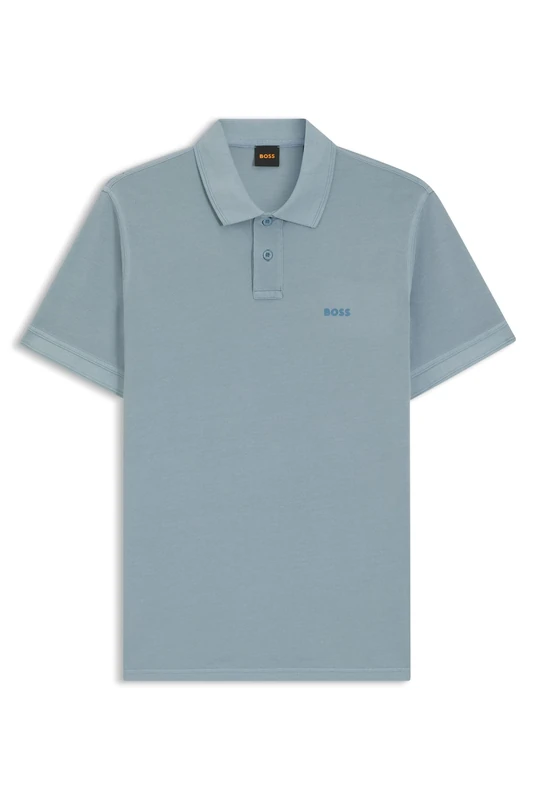 BOSS Prime Short Sleeve Polo M Blue