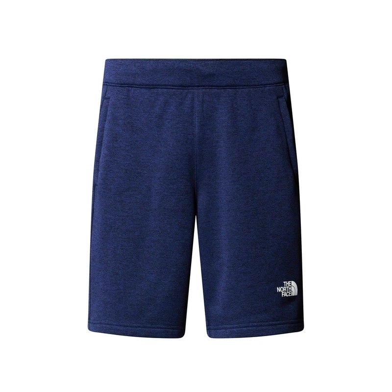 The North Face Men's Reaxion Fleece Reg Shorts, Summit Navy Dark Heather, L