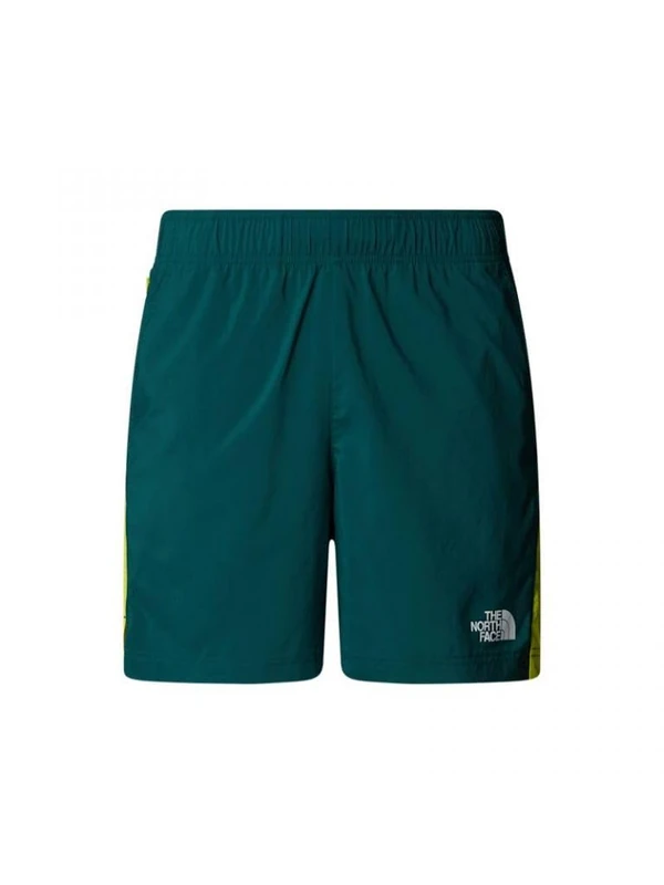 The North Face Men's 24/7 Color Block Reg Shorts, Deep Nori/Sulphur Sprin, XL