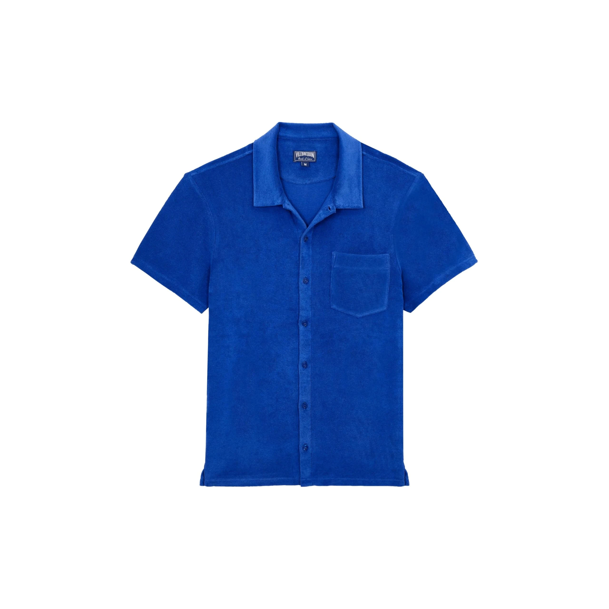 Vilebrequin, Terry Bowling Shirt Solid, XL, Marrakech