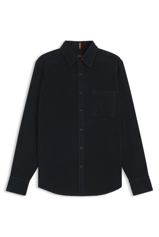 BOSS Men's Shirt, Dark Blue, XL