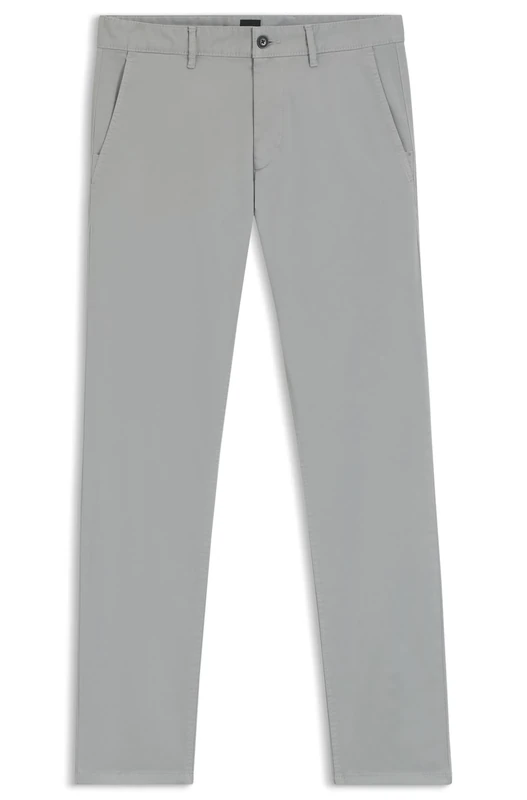 BOSS Men's Chino_Slim Trousers_Flat, Light Beige, 50W x 34L