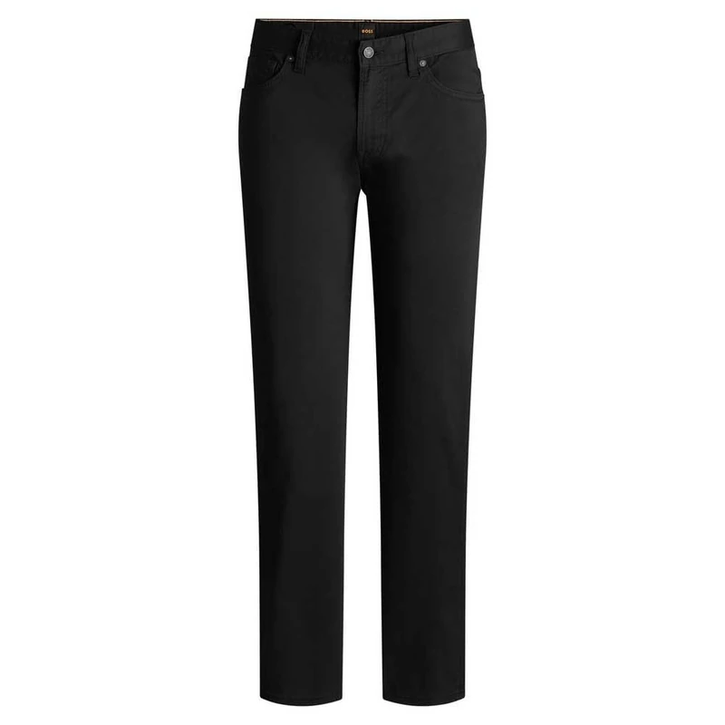 BOSS Men's Re.Maine_bo Trousers_Flat, Black, 31 W/34 L