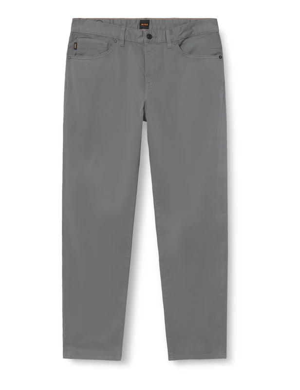 BOSS Men's Re.Maine_bo Trousers_Flat, Open Grey, 34 W/36 L