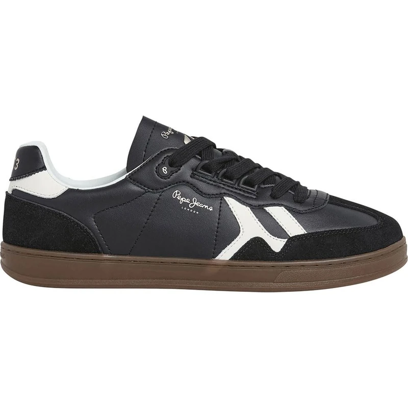 PEPE JEANS Ball Zero Trainers UK 6 Black