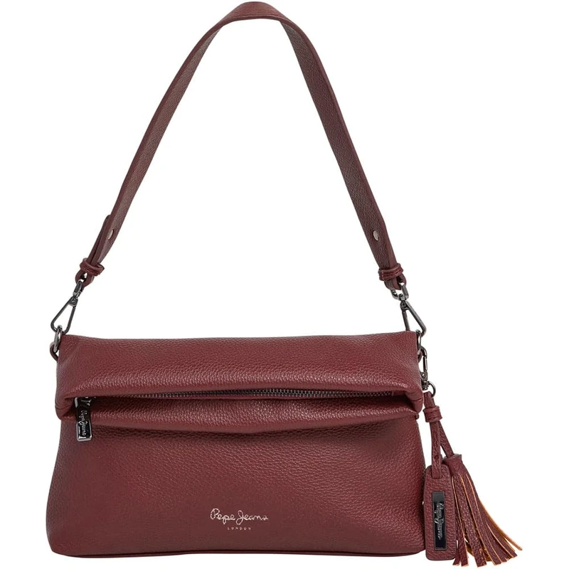 Pepe Jeans Women's Gaia Bag, Red (Burgundy RED), One Size