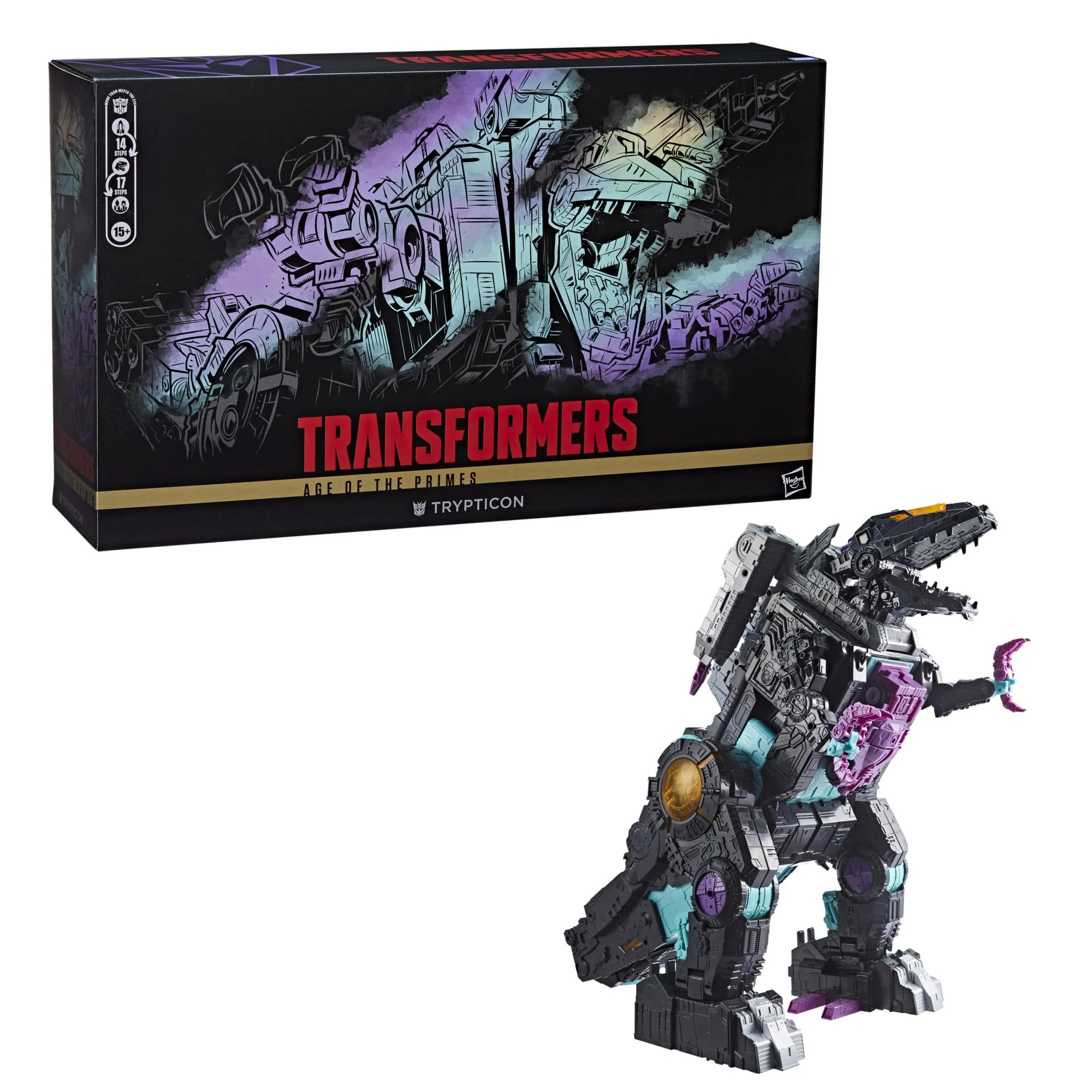 Transformers Generations Selects Age of the Primes G1 Trypticon Action Figure
