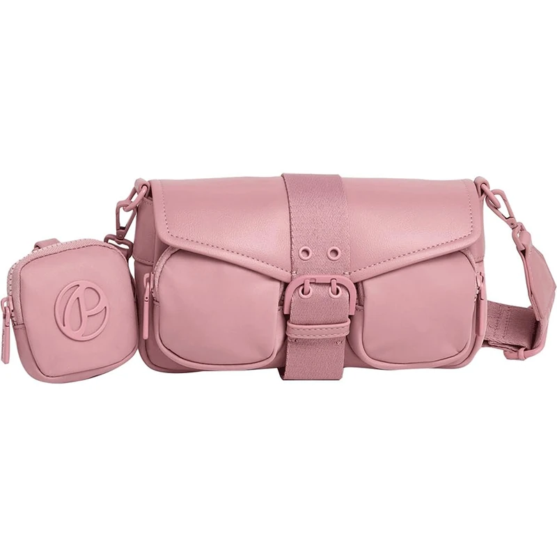 Pepe Jeans Women's Gale Bag, Pink (Rose Pink), One Size