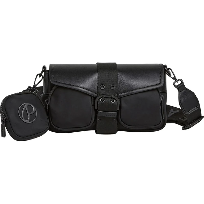 Pepe Jeans Women's Gale Bag, Black (Black), One Size