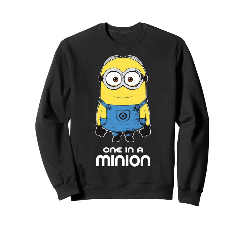 Despicable Me Minions Bob One In A Minion Sweatshirt