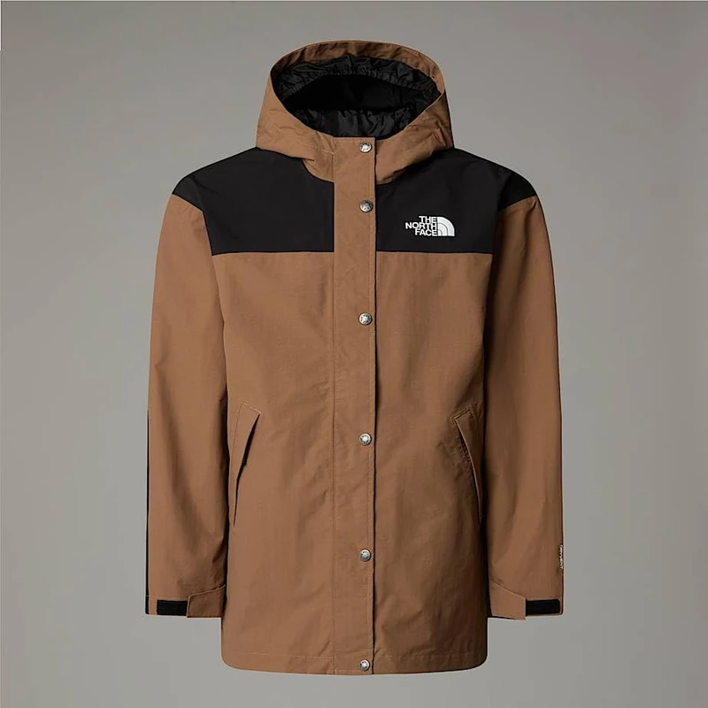 The North Face Girls Reign On Parka, Latte, 7/8 Years