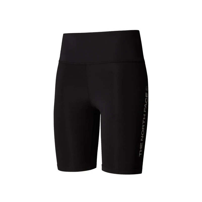 The North Face Women's Flex 8In C/O Graphic (New Fit) Short Leggings, TNF Black, S