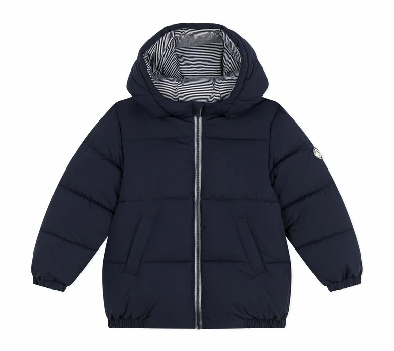 Petit Bateau Plain Children'S Down Jacket
