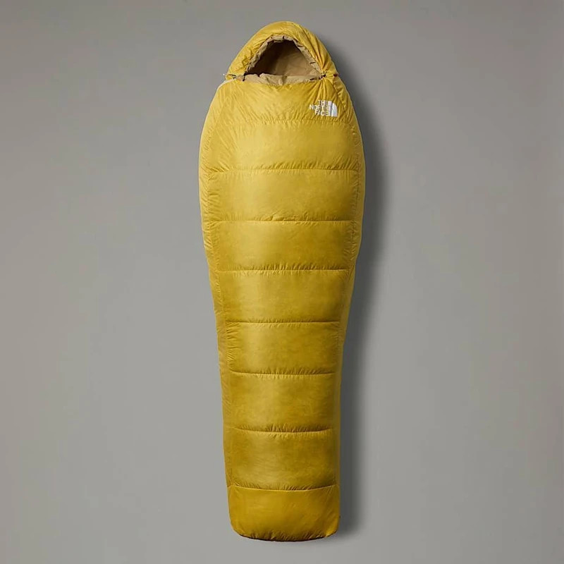 The North Face Unisex Trail Lite Down 35 Sleeping Bag Tnf Yellow/Khaki Stone REG