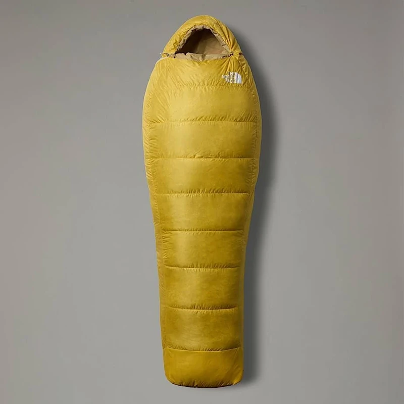 The North Face Unisex Trail Lite Down 35 Sleeping Bag Tnf Yellow/Khaki Stone LNG