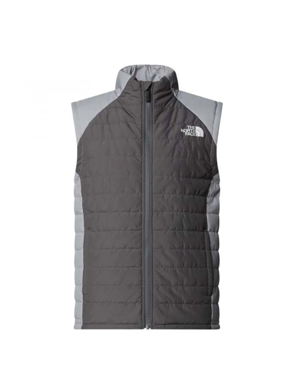 The North Face Boys Never Stop Synthetic Vest, Smoked Pearl/High Rise, 176