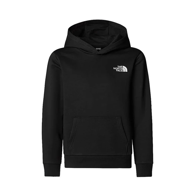 The North Face Kids Simple Dome Hooded Sweatshirt, Tnf Black, 7/8 Years