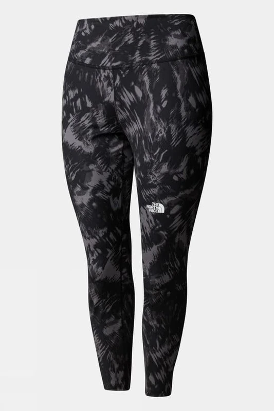 The North Face Women's Plus Flex High Rise 25In Print Reg Leggings, TNF Black Waterfall Pri, 44/46