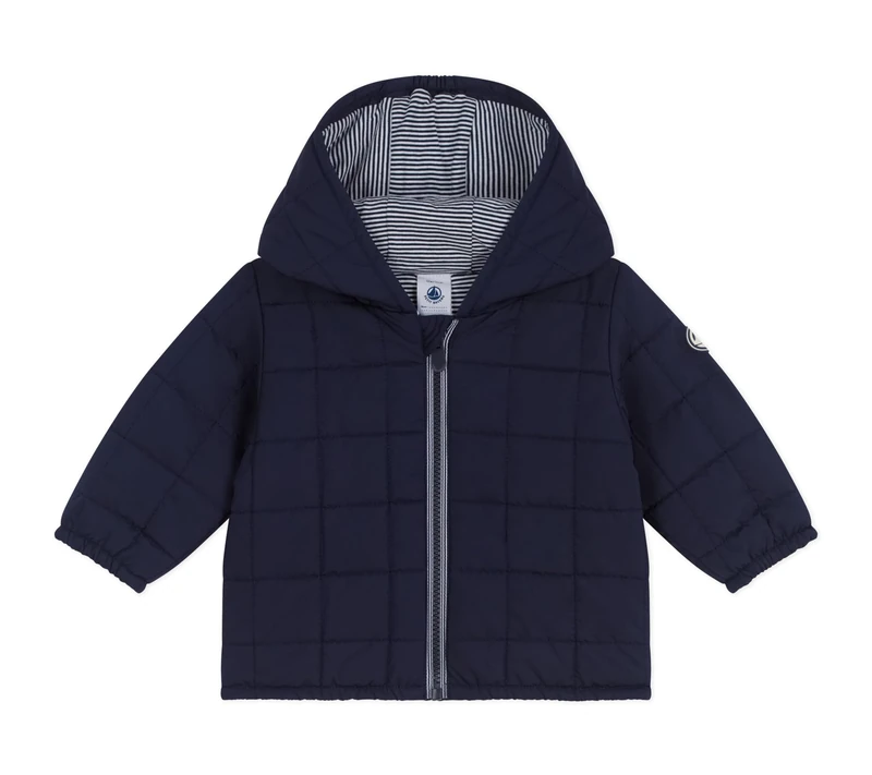 Petit Bateau Doudoune fine bébé unie