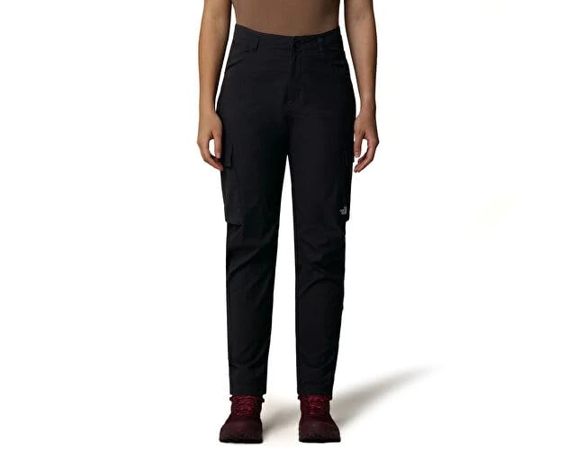 The North Face Women's Exploration Cargo Reg Pants, TNF Black, 36
