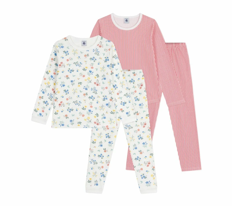 Petit Bateau Bigjol Girls' Sleepwear Set, Variant 1, 8 Years