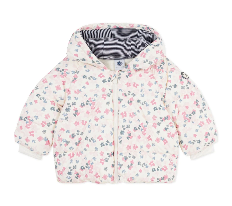 Petit Bateau Doudoune bébé imprimée pomme