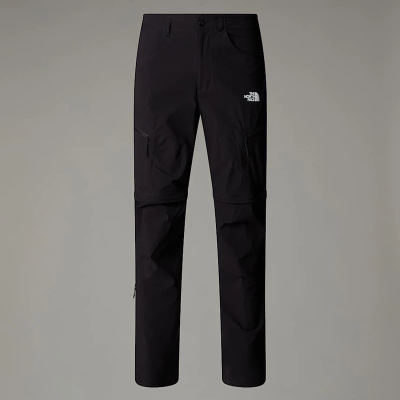 The North Face Men's Exploration Convertible Regular Tapered Reg Pants, Khaki Stone, 36