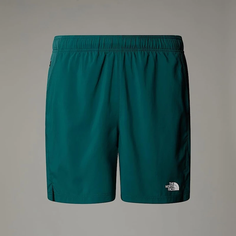 The North Face Men's Mountain 24/7 7In Graphic Reg Shorts, Deep Nori, XXL