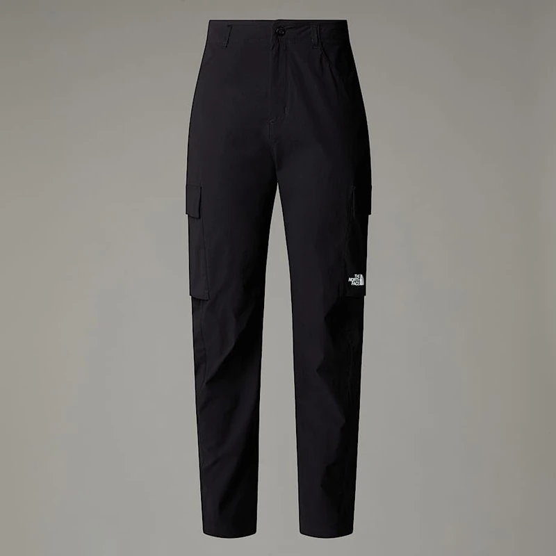 The North Face Women's Exploration Cargo Reg Pants, TNF Black, 42