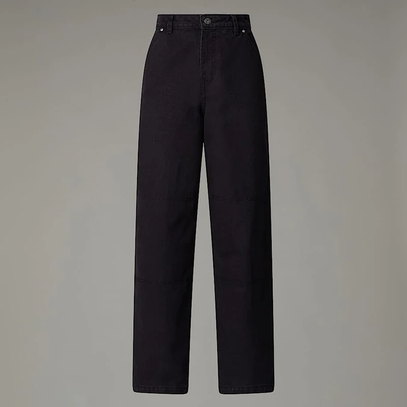 The North Face Women's Cedar Canvas Work Reg Pants, TNF Black, 12