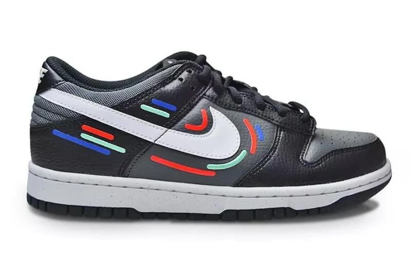 NIKE Dunk Low Gs Nn Bd Sneaker, Multicolour, 4.5 UK