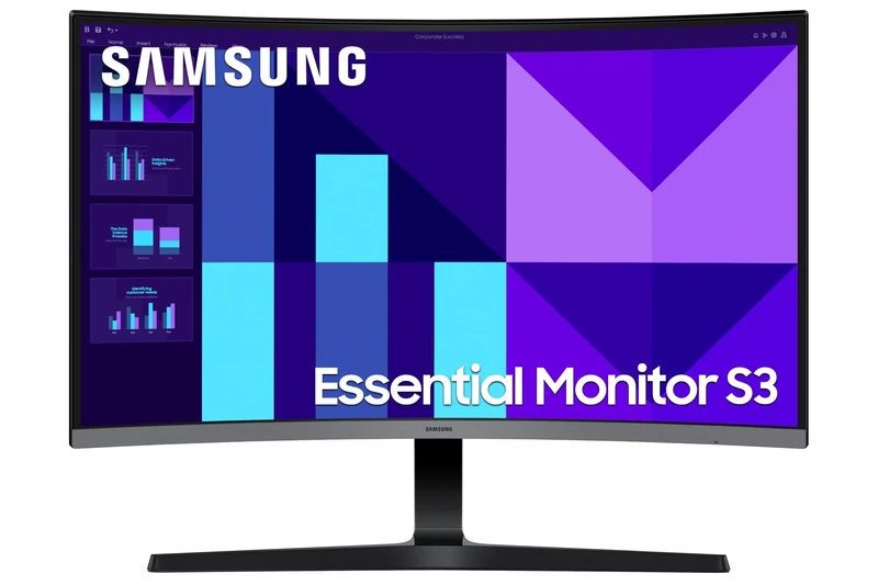 Samsung LS27D396GAUXXU 27" Curved Full HD monitor with Speakers - 1920x1080p, 1800R, HDMI, VGA, Speakers