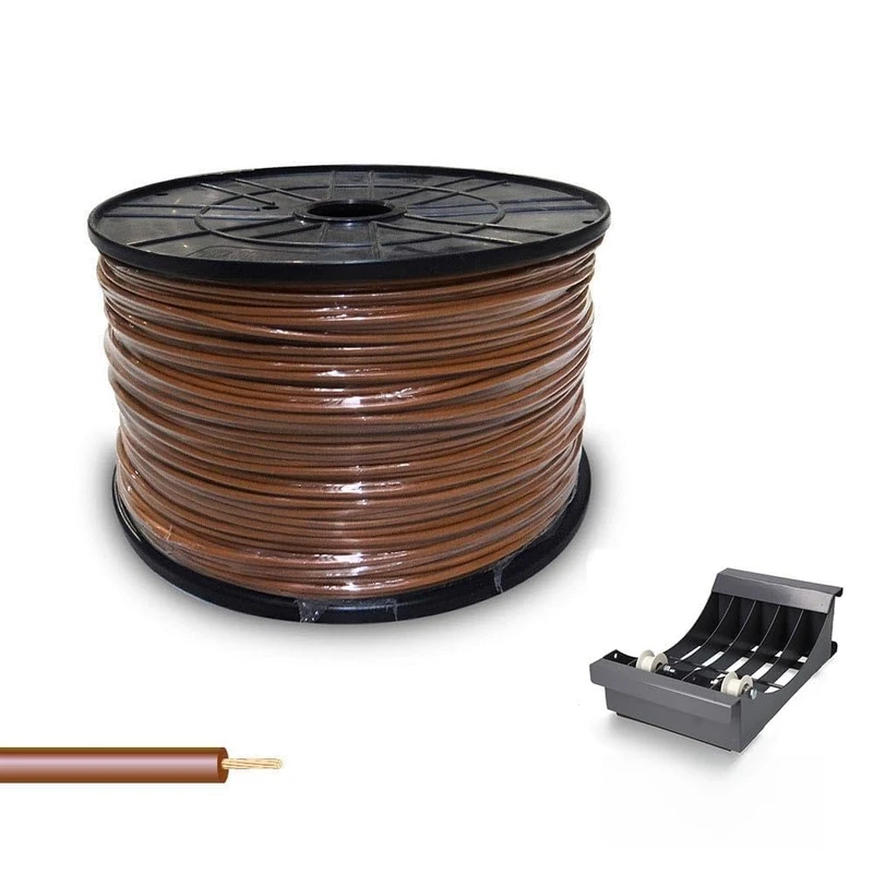 Sediles Electric Cable Hose H07Z1-K Brown 1.5 mm 500 m - EAN Brand: 8435734703767